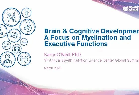 Brain & Cognitive Development: A Focus on Myelination and Executive Functions