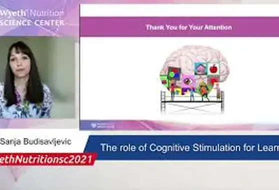 The role of Cognitive Stimulation for Learning, Sanja Budisavljevic